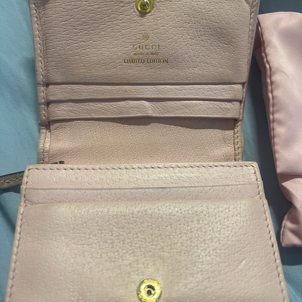 GG Marmont Flora Compact Bi-Fold Wallet - Picture 7 of 12
